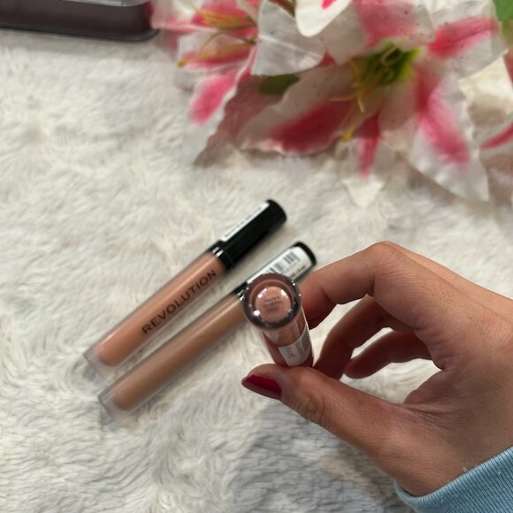 3 pc Revolution (Makeup Revolution) Lippies Bundle - Nudes Pinks - Picture 9 of 9